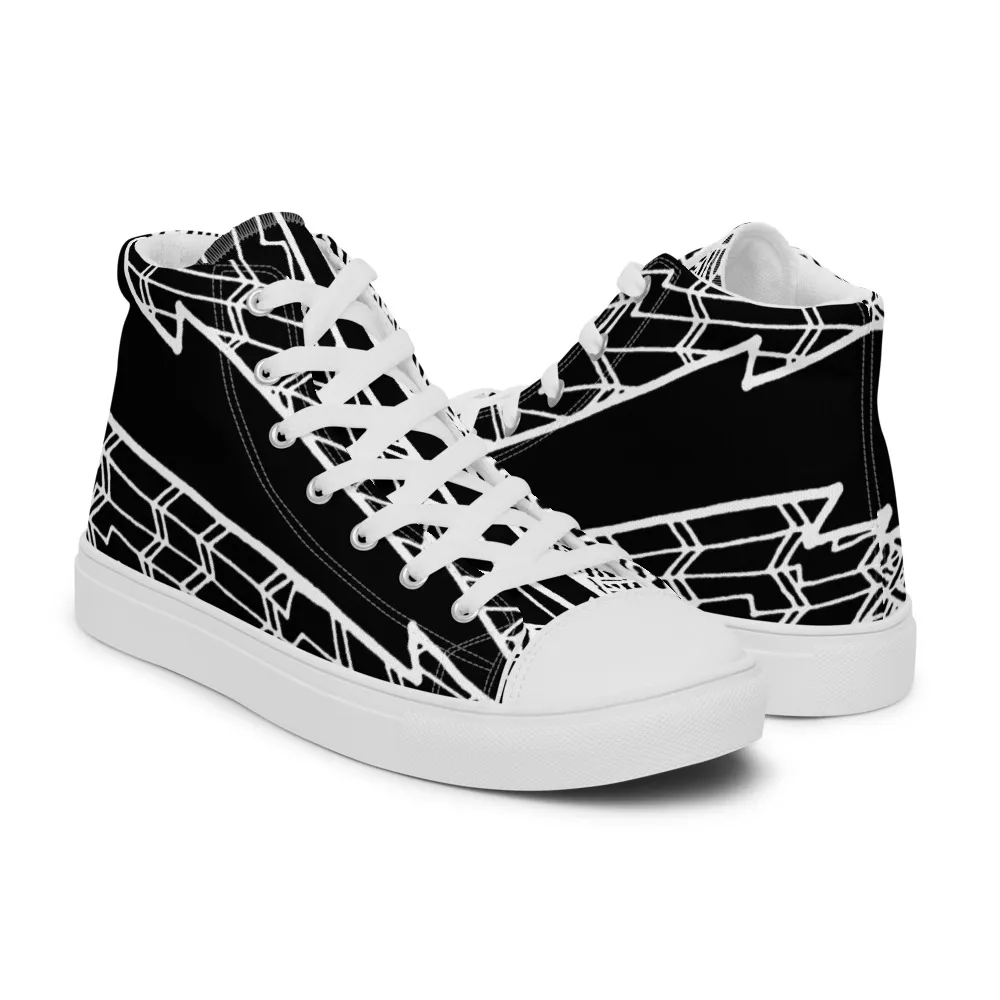 Mens Bullcreek Lightning Canvas High Tops