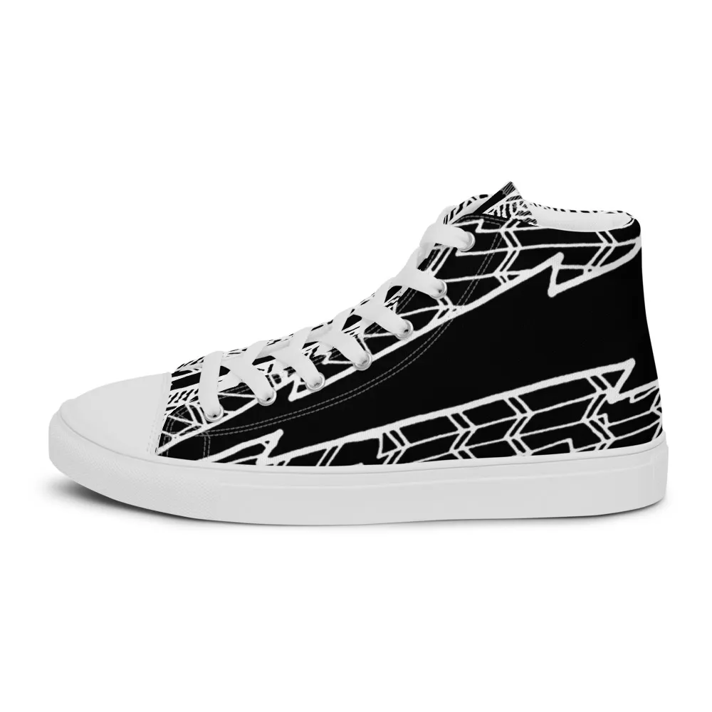 Mens Bullcreek Lightning Canvas High Tops