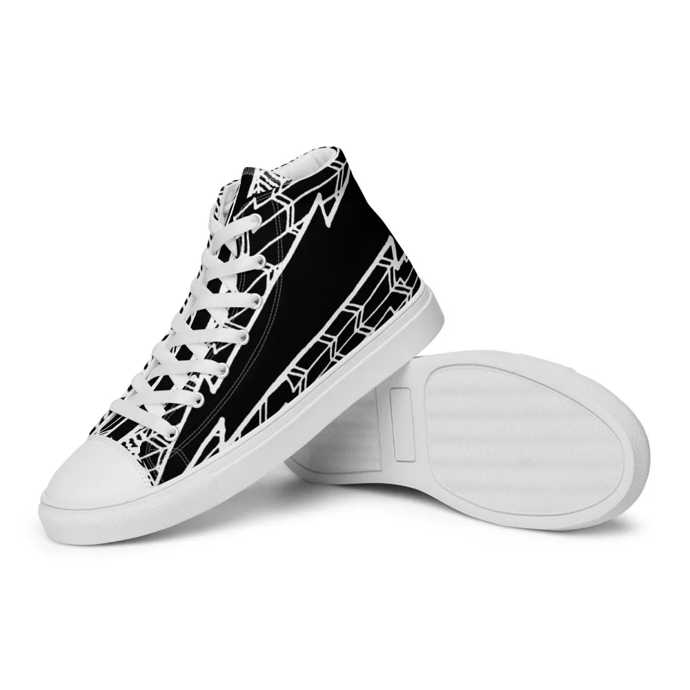 Mens Bullcreek Lightning Canvas High Tops