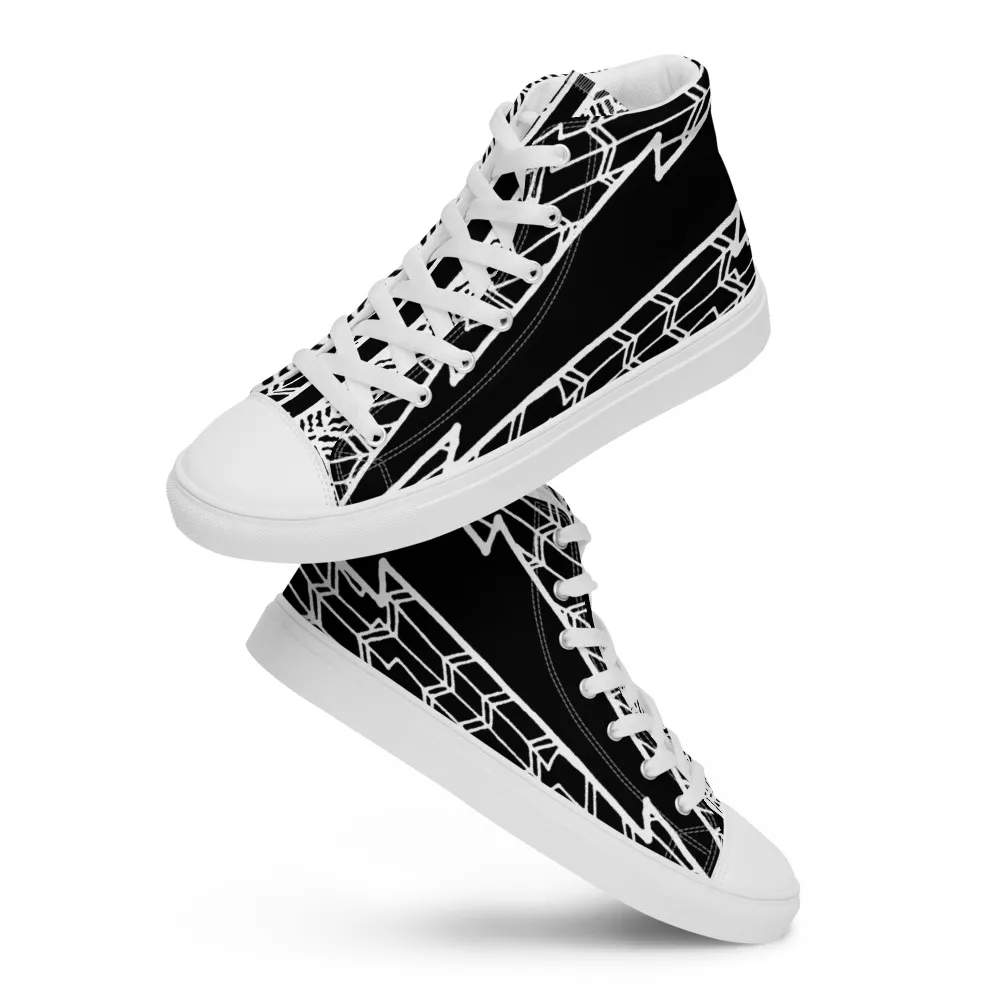 Mens Bullcreek Lightning Canvas High Tops