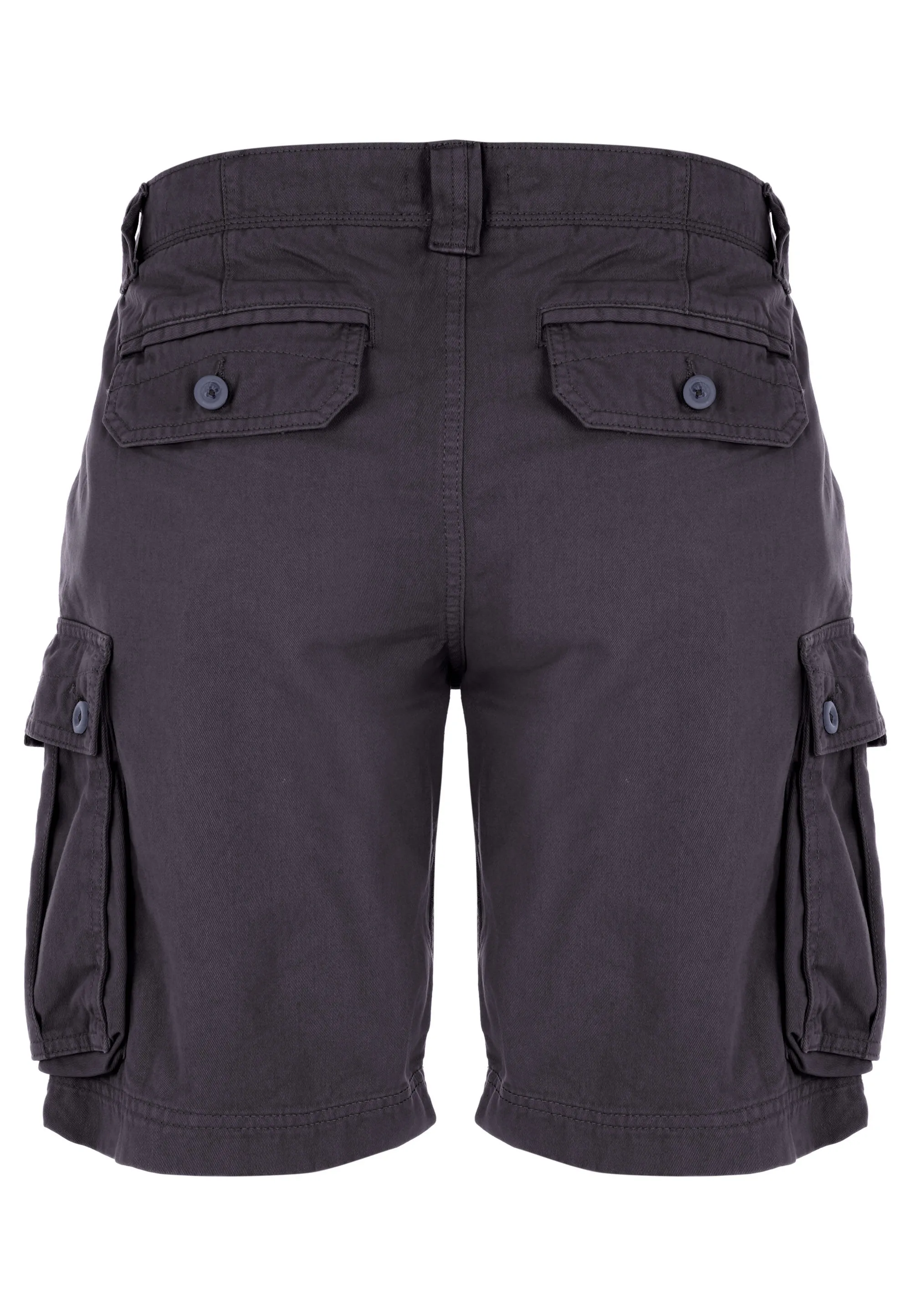 Charcoal Cargo Shorts for Men