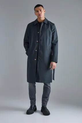 Mens Classic Trench Coat with Belt | boohooMAN UK