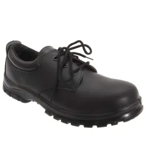 Grafters Men's Fully Composite Non-Metal Safety Shoes in Black