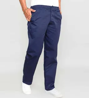 Men's Navy Elasticated Waist Rugby Pants