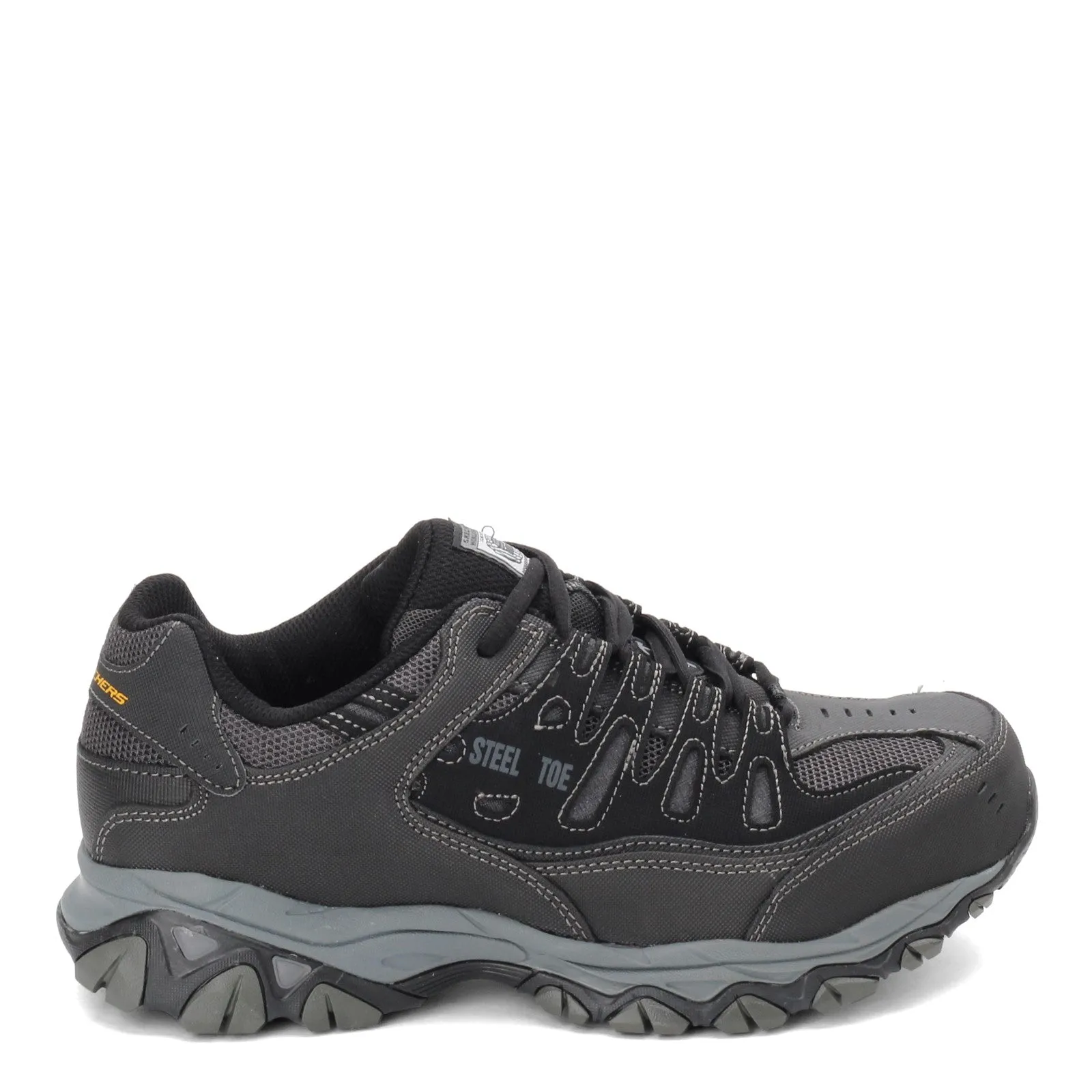 Men's Skechers Cankton ST Work Shoe - Wide Width, Relaxed Fit