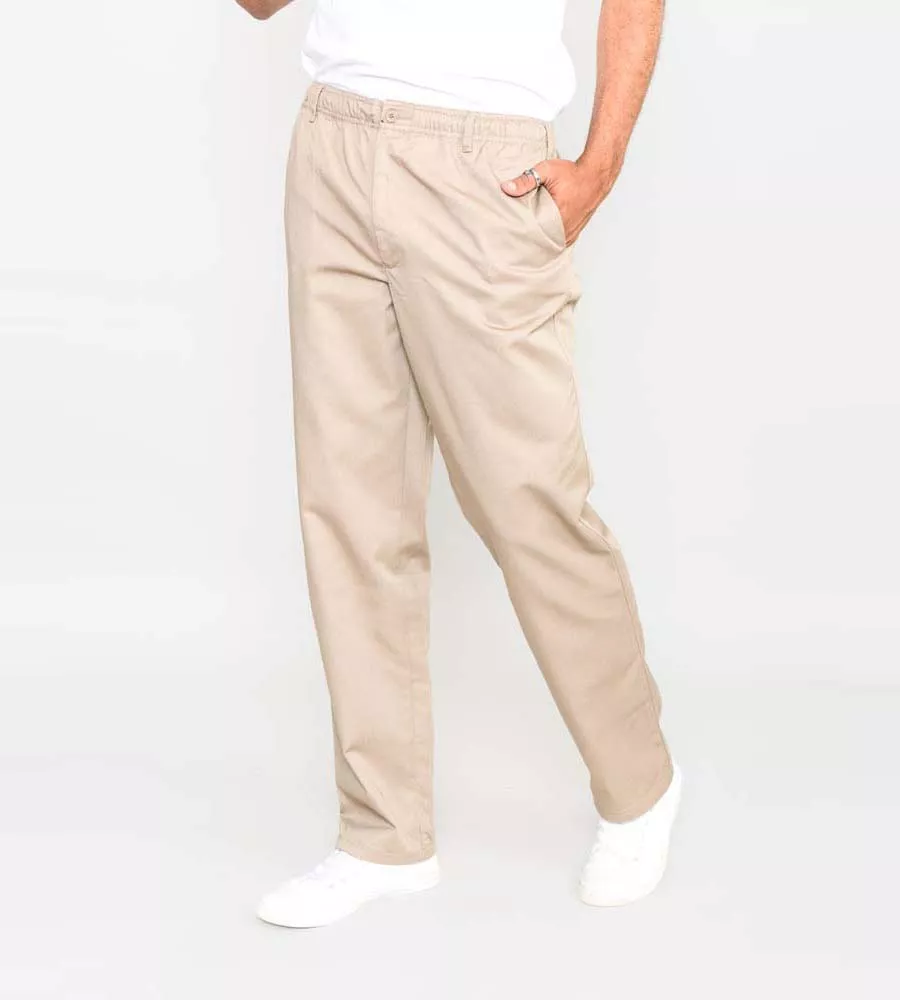 Men's Stone Elasticated Waist Rugby Pants