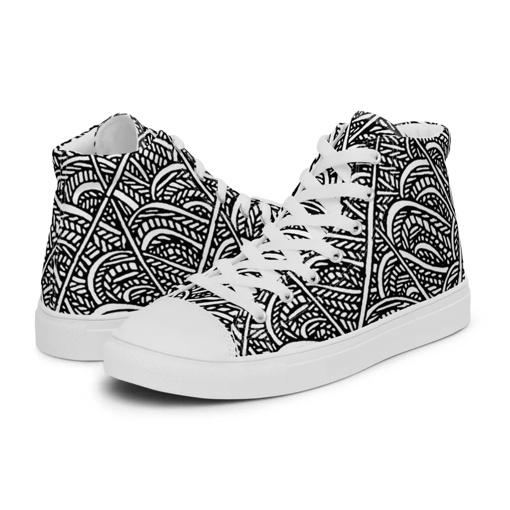 Mens Waters Unite Canvas High Tops