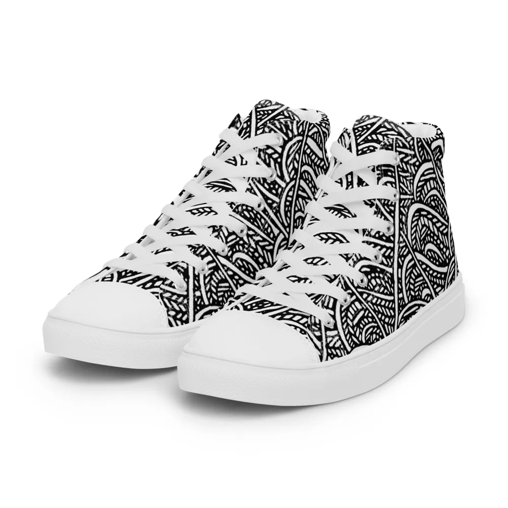 Mens Waters Unite Canvas High Tops