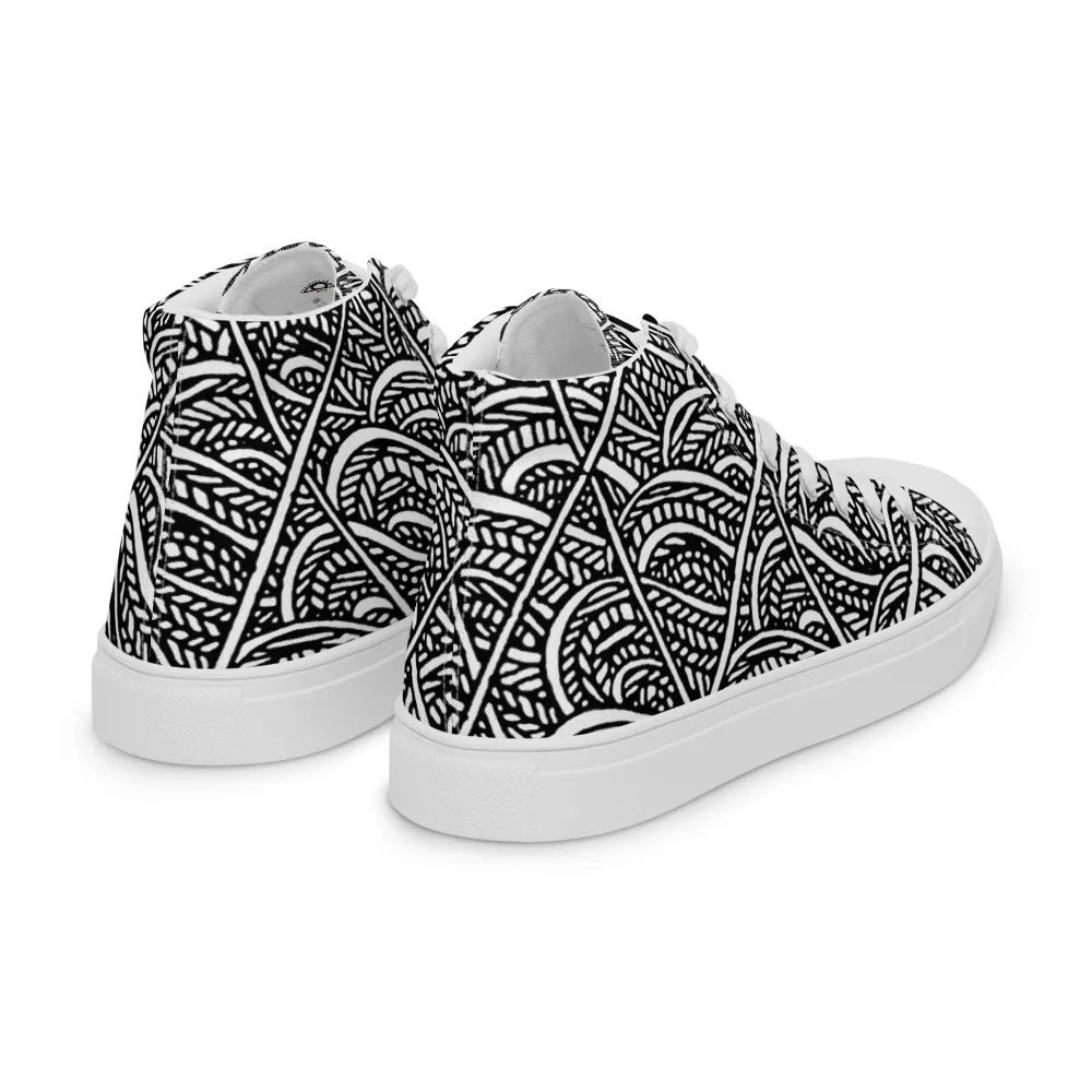 Mens Waters Unite Canvas High Tops