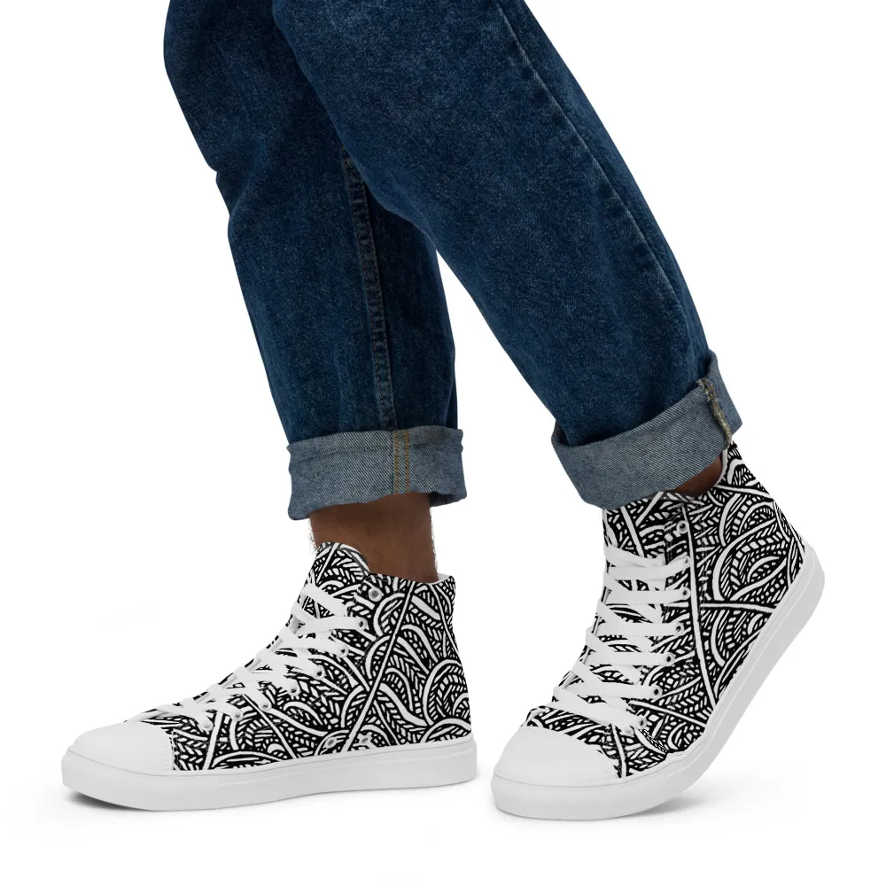 Mens Waters Unite Canvas High Tops