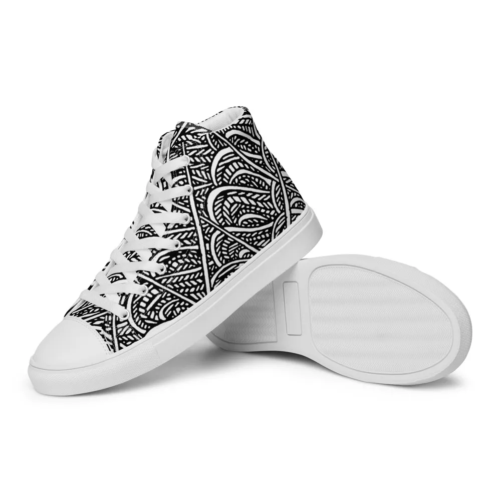 Mens Waters Unite Canvas High Tops