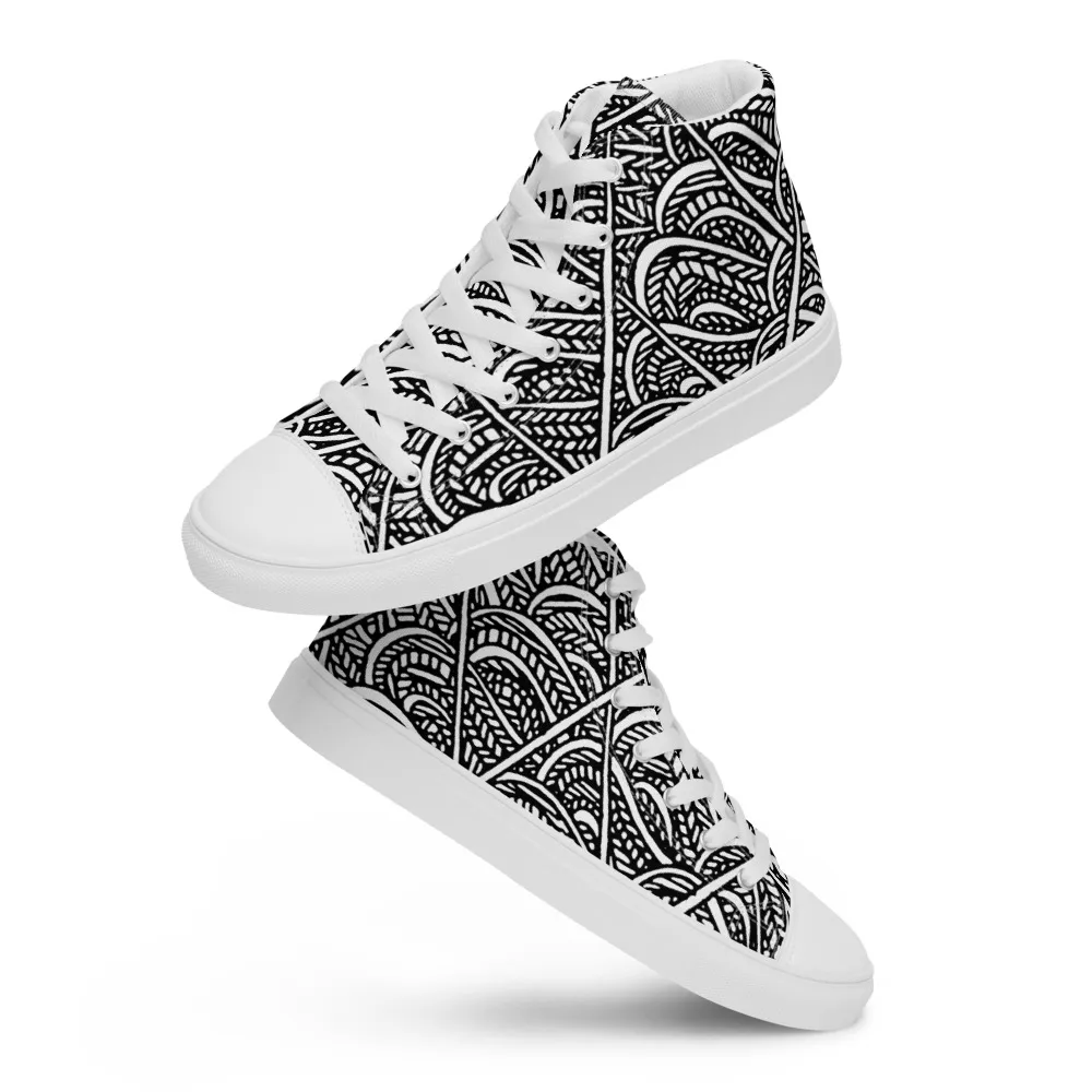 Mens Waters Unite Canvas High Tops