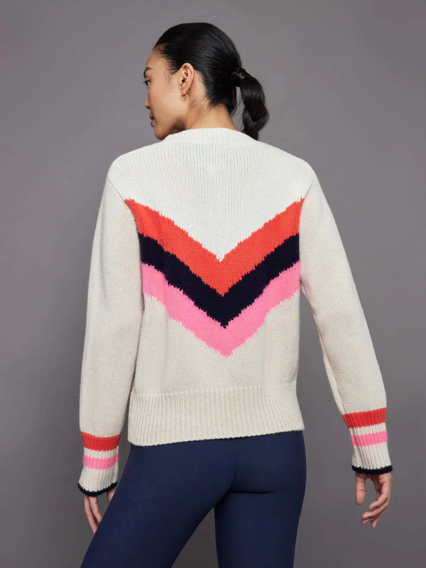 Milky Way Cabin Sweater Chevron