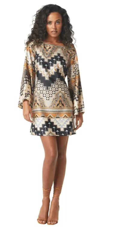 Misa Twiggy Dress Alhambra Mosaic - Shop Now