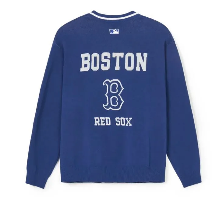 MLB Korea Street Style Unisex Logo Cardigans