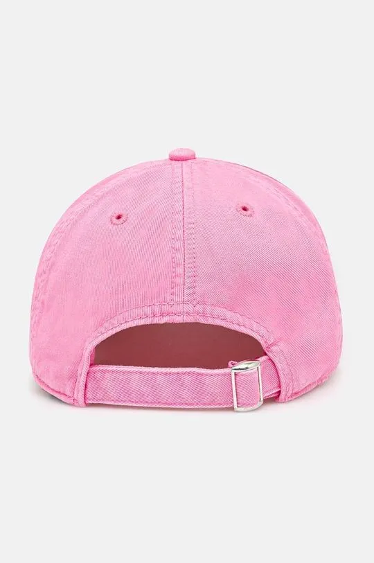 Pink MM6 Maison Margiela Cotton Baseball Cap SH0TC0003.M35190