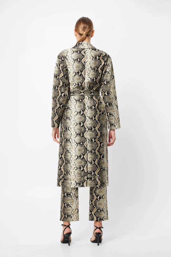 Mossman Restless Trench Coat (Serpent)