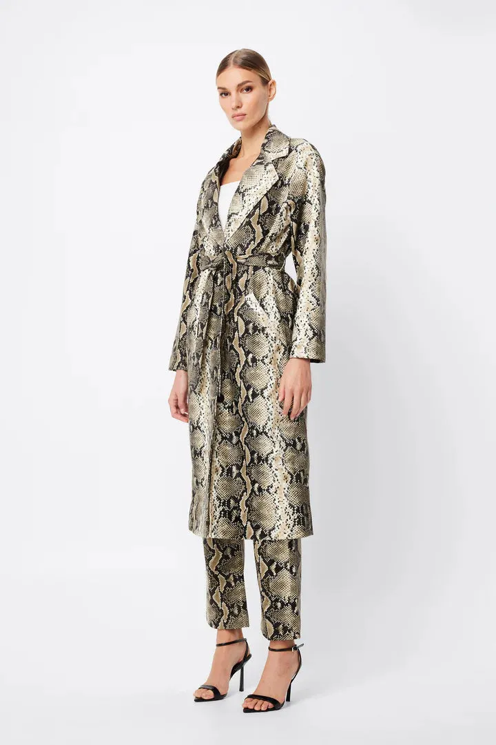 Mossman Restless Trench Coat (Serpent)