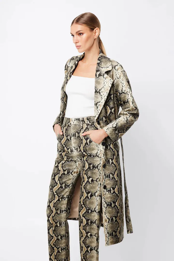 Mossman Restless Trench Coat (Serpent)