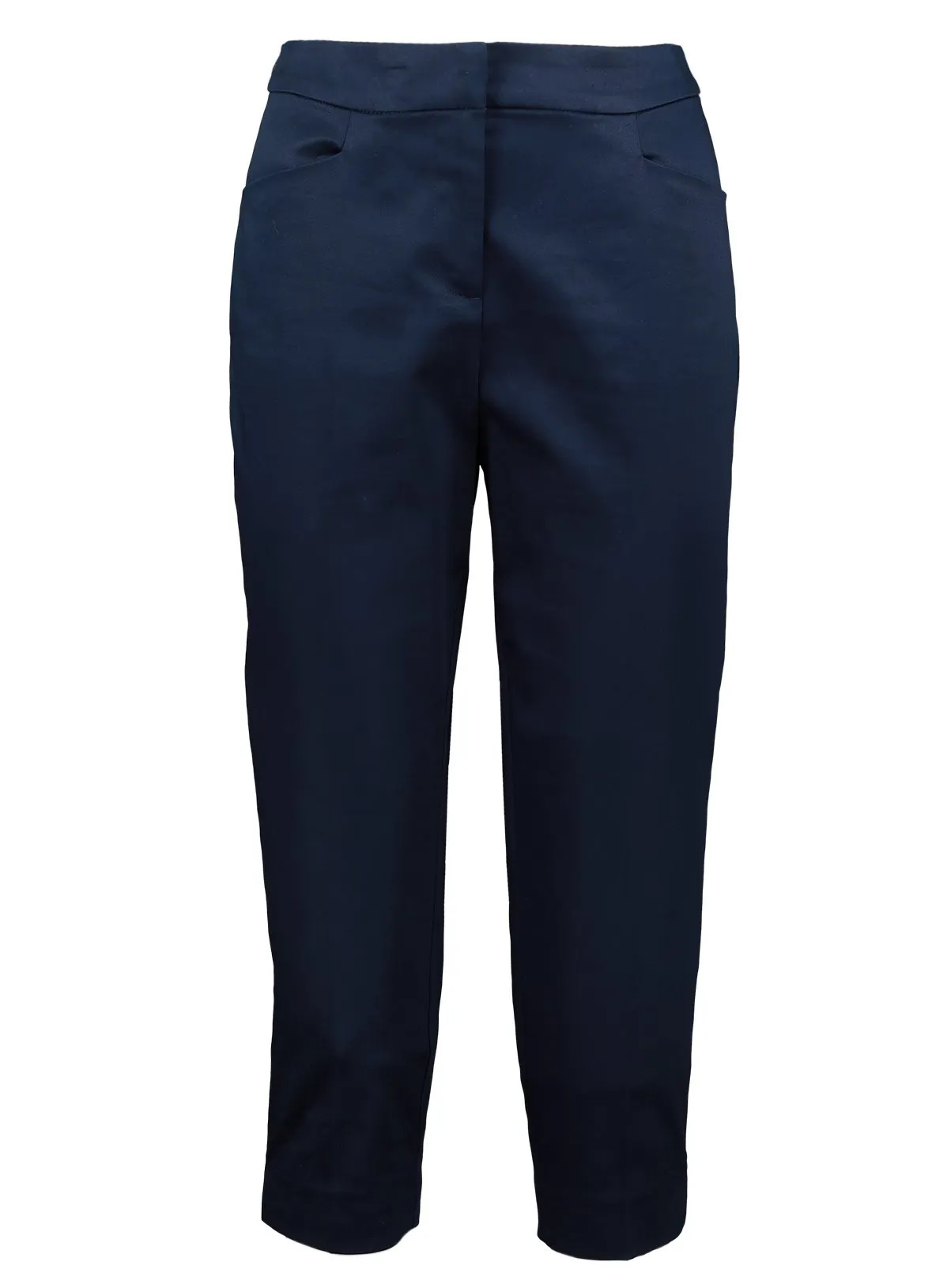 Navy Capri Trousers Size 24