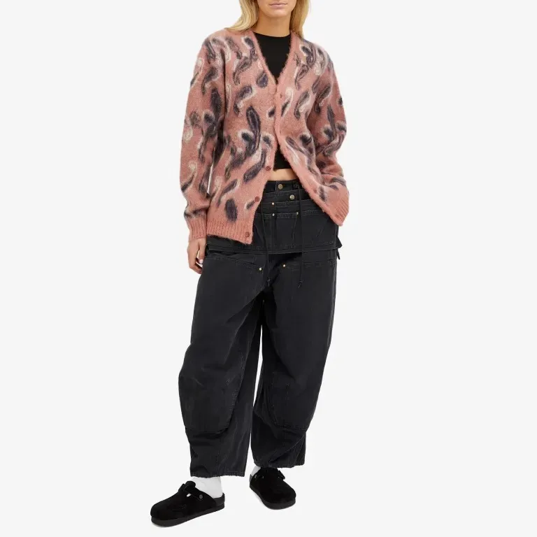 Tropical Patterns Unisex Street Style Skater Style Cardigans