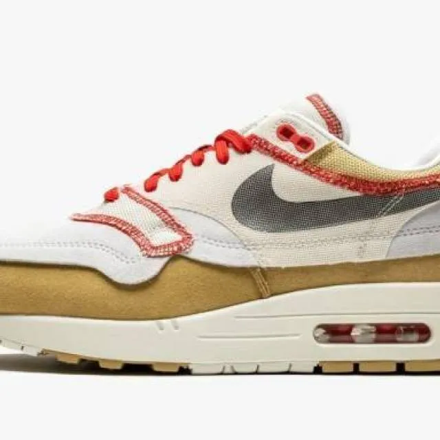 Nike Air Max 1 'Inside Out' Club Gold Men's Shoes Full Box