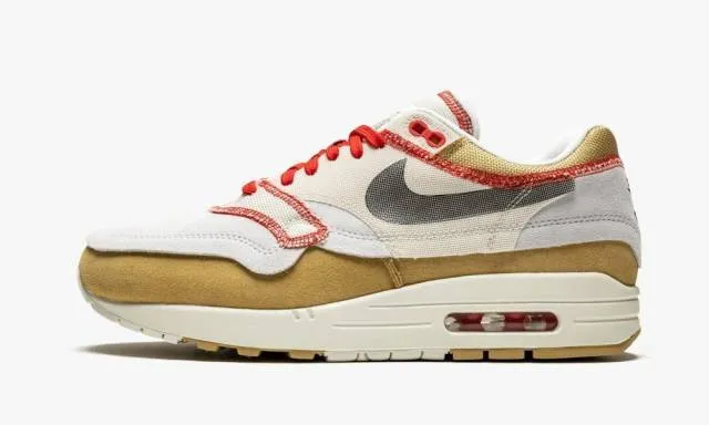 Nike Air Max 1 'Inside Out' Club Gold Men's Shoes Full Box