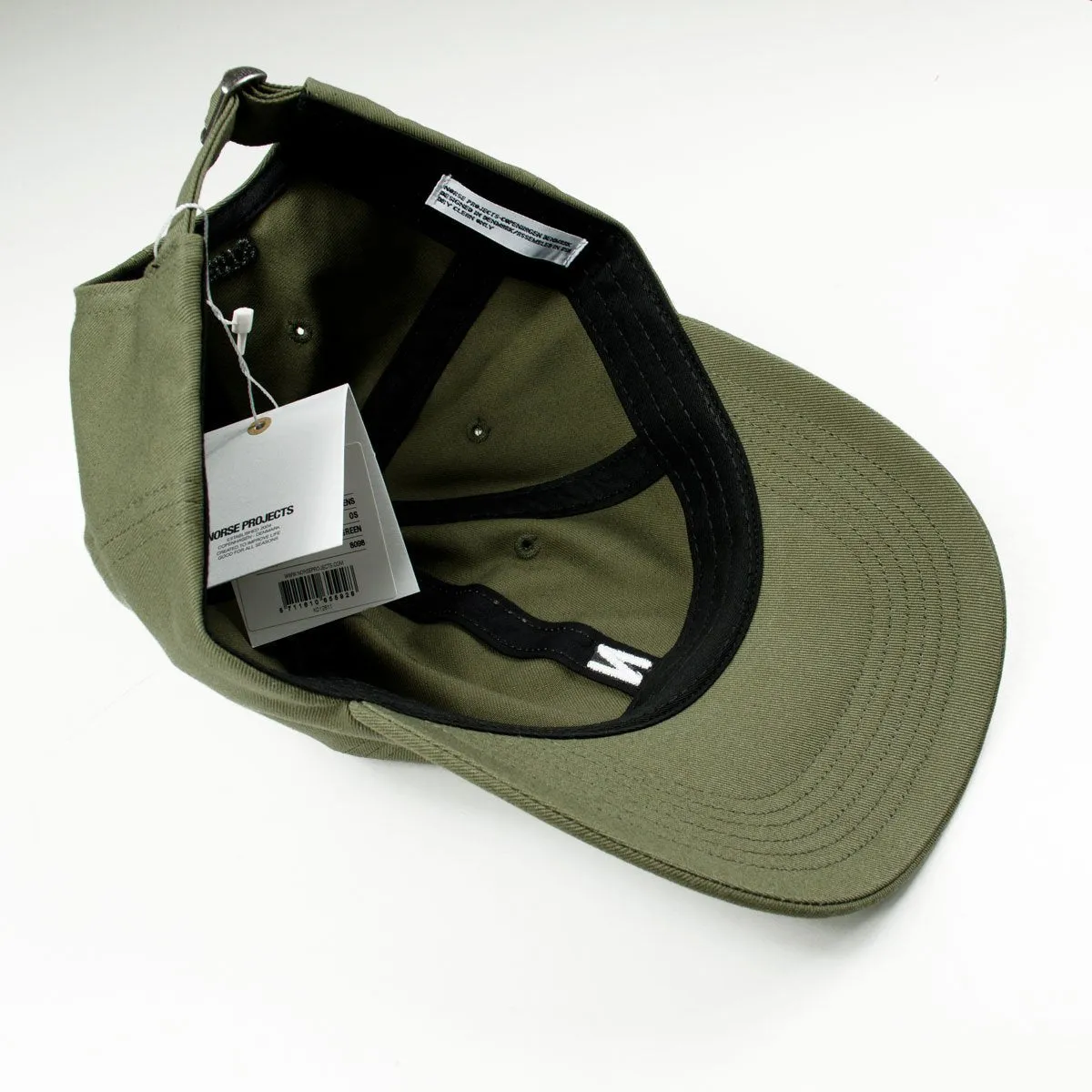 Norse Projects Ivy Green Twill Sports Cap