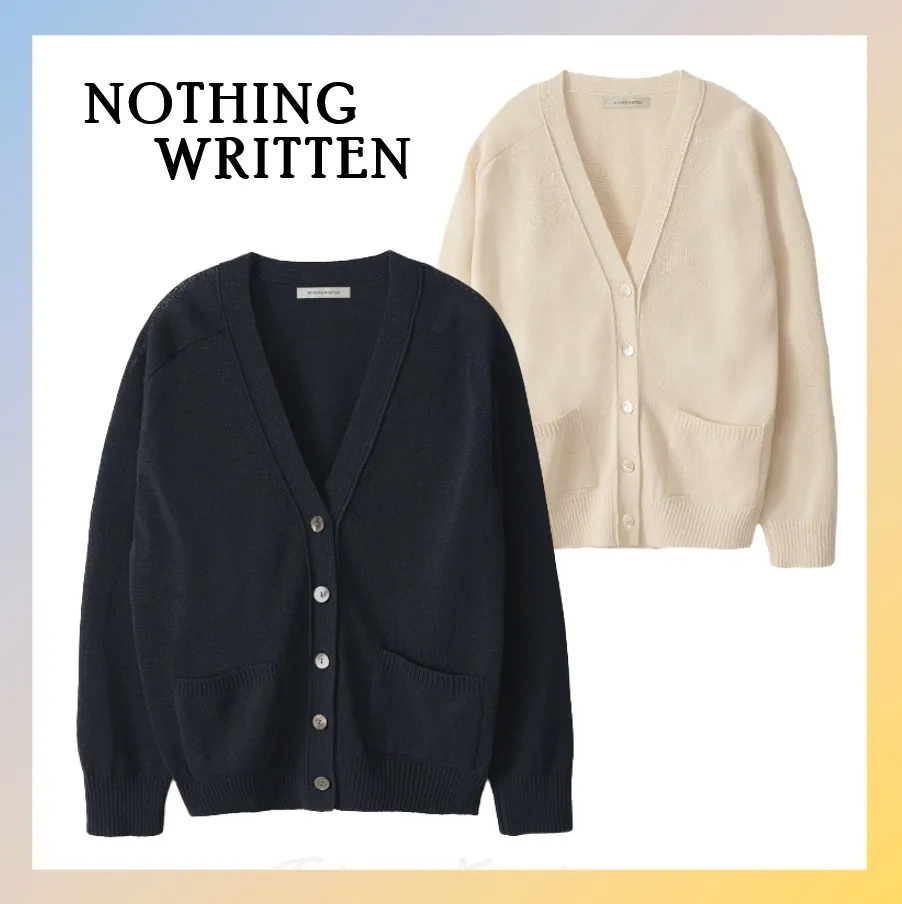 NOTHING WRITTEN Street Style Cardigans