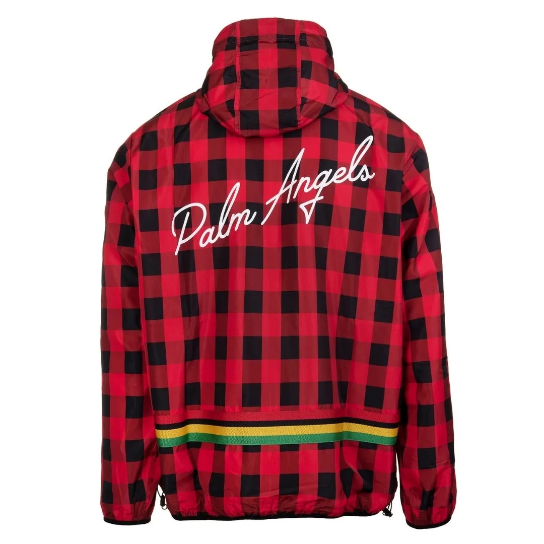 Palm Angels Men's Red Jacket PMEB014S21FAB0022501