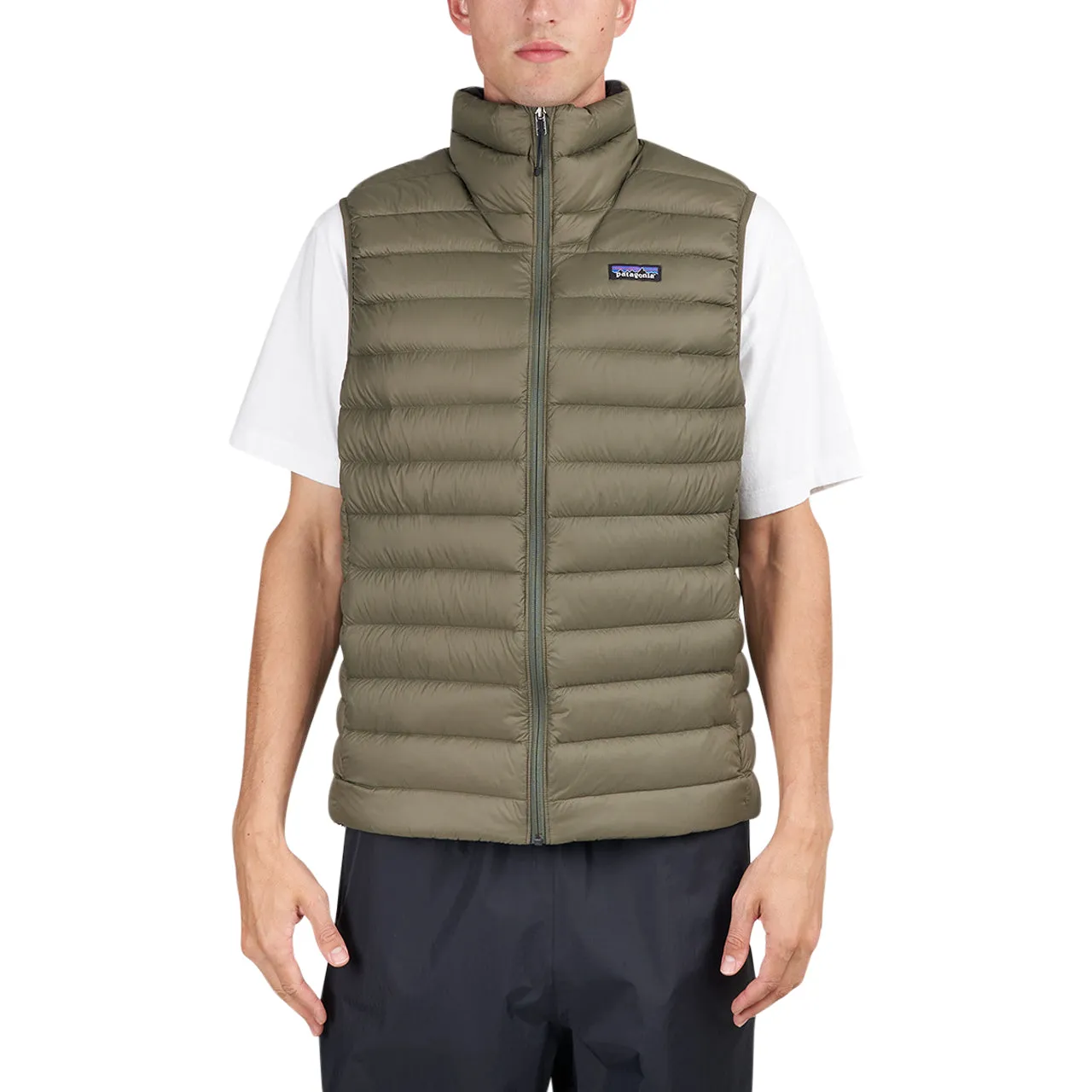 Patagonia Olive Down Sweater Vest