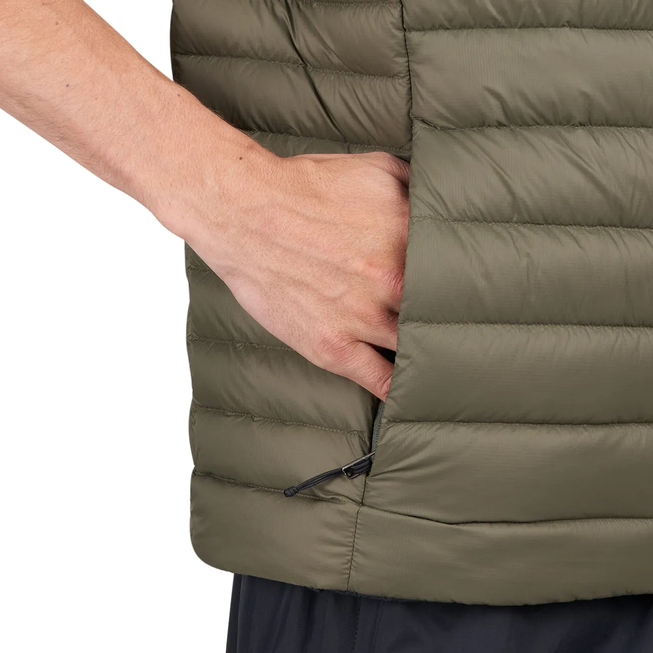 Patagonia Olive Down Sweater Vest