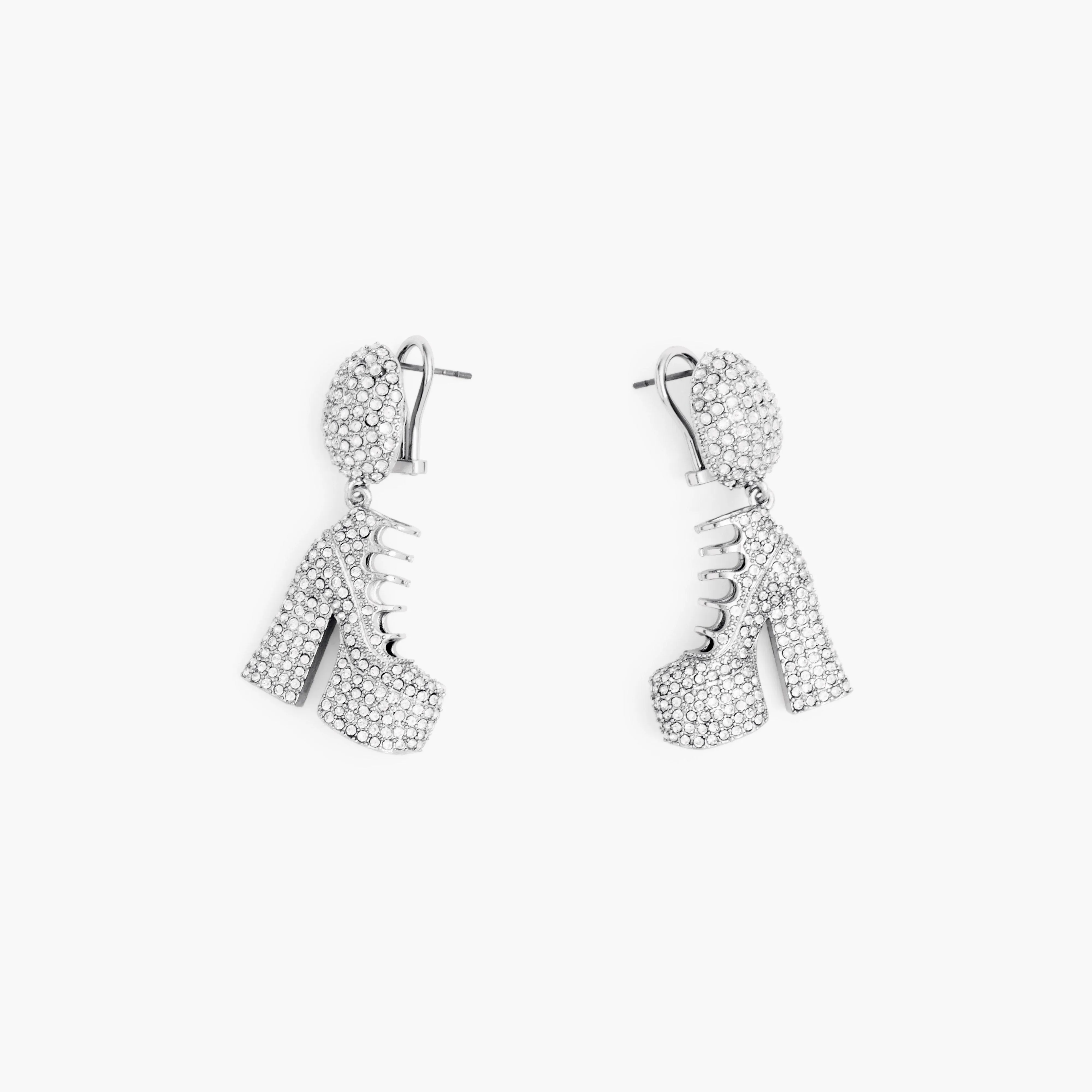 Pave Kiki Boot Earrings - Shop Now