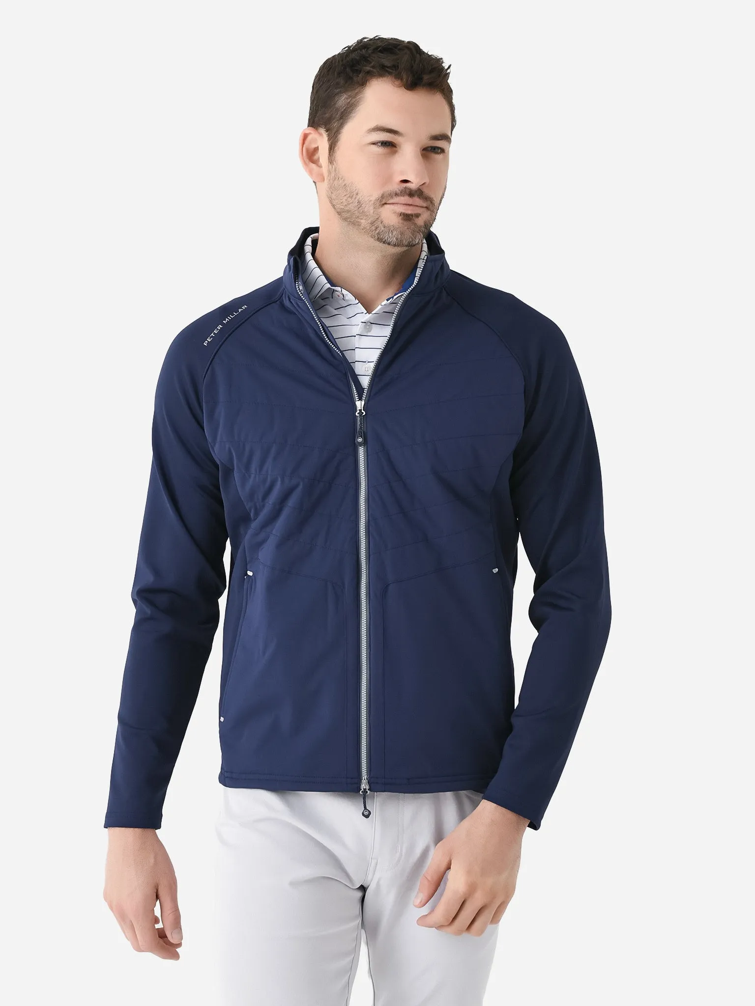    PETER MILLAR  Crown Sport Men's Merge Elite Hybrid Jacket    
