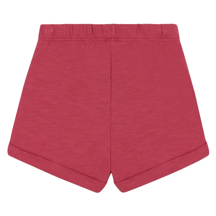 Pink Papi Baby Shorts by Petit Bateau