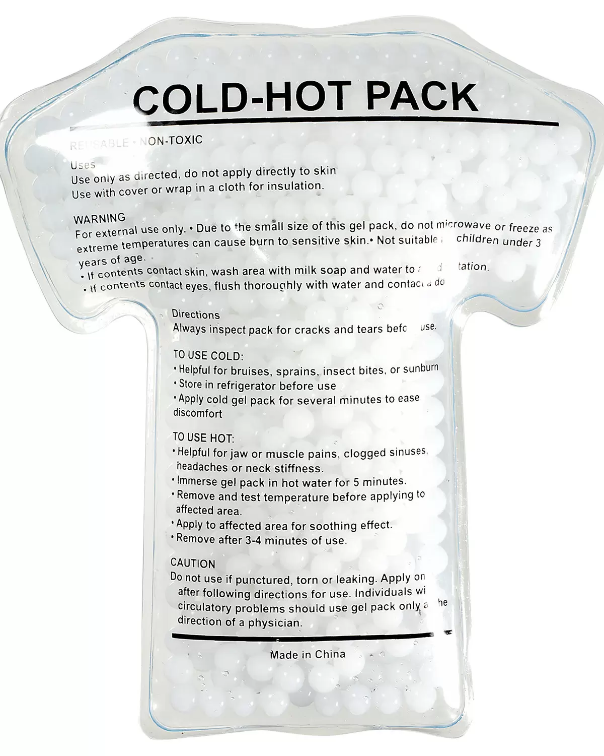 PL-0592 Doctor-Shaped Hot-Cold Gel Pack - Promo Goods