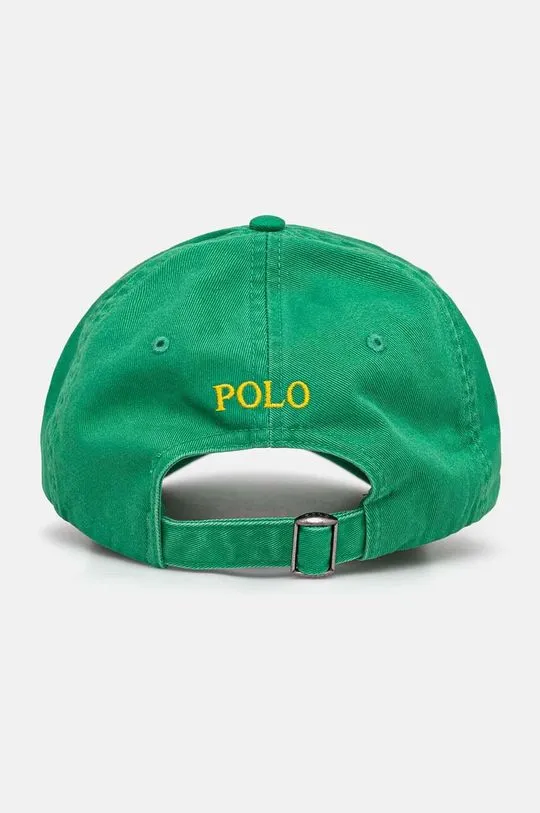 Orange Polo Ralph Lauren Cotton Baseball Cap 710667709