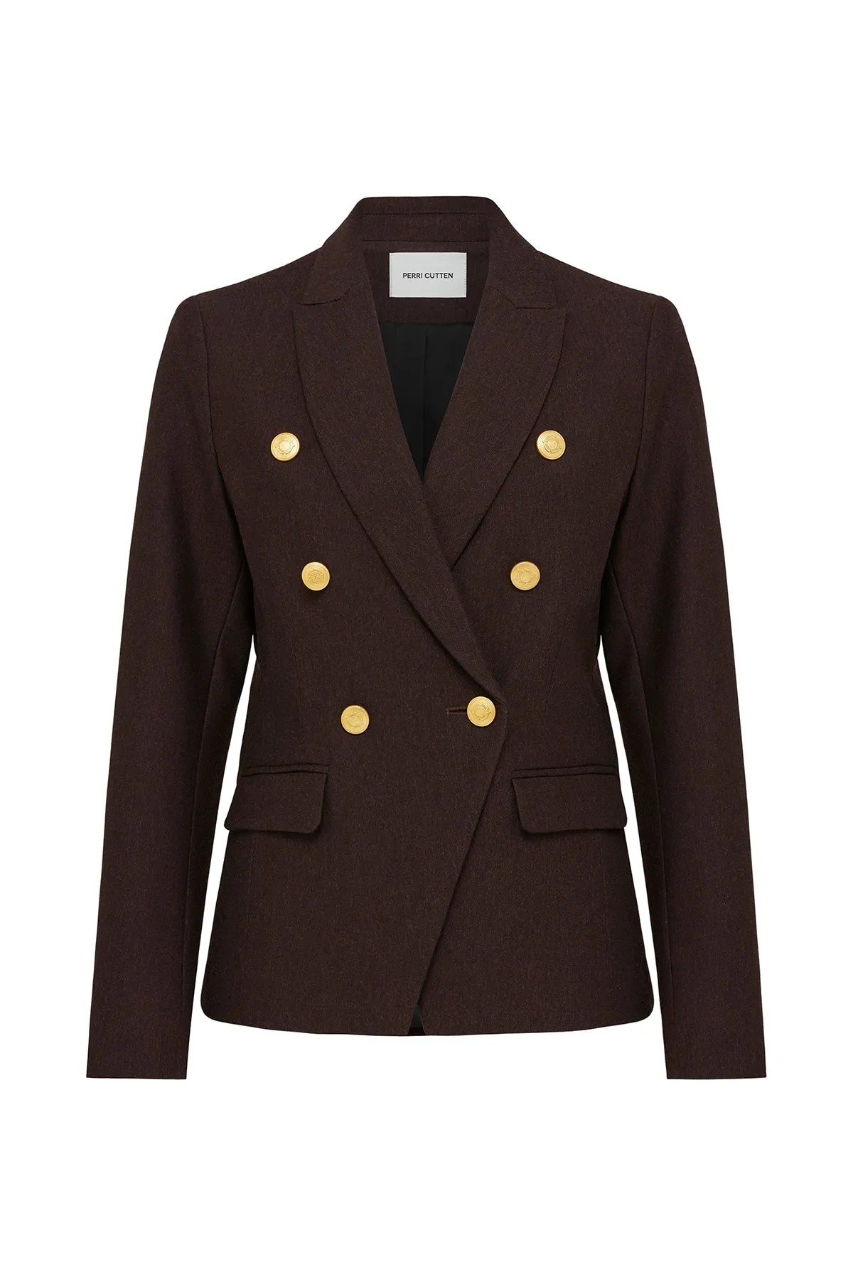 Ponte Jacket in Marle Shiraz