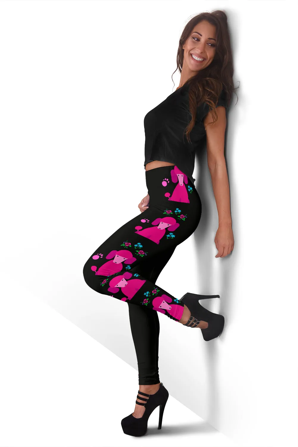 Poodle Dog Lover Leggings - Faithful Poodles