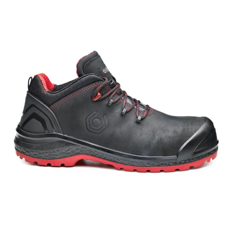 Portwest Base B0887N Be-Uniform Low Safety Shoes Black/Red