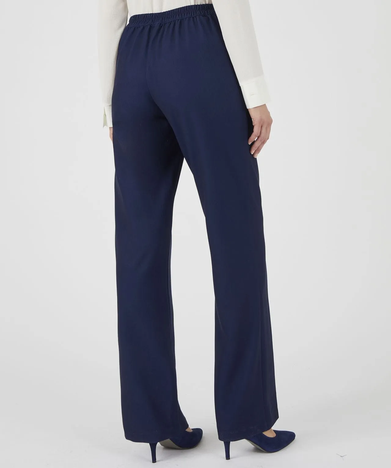 Pull-On Knitted Trousers