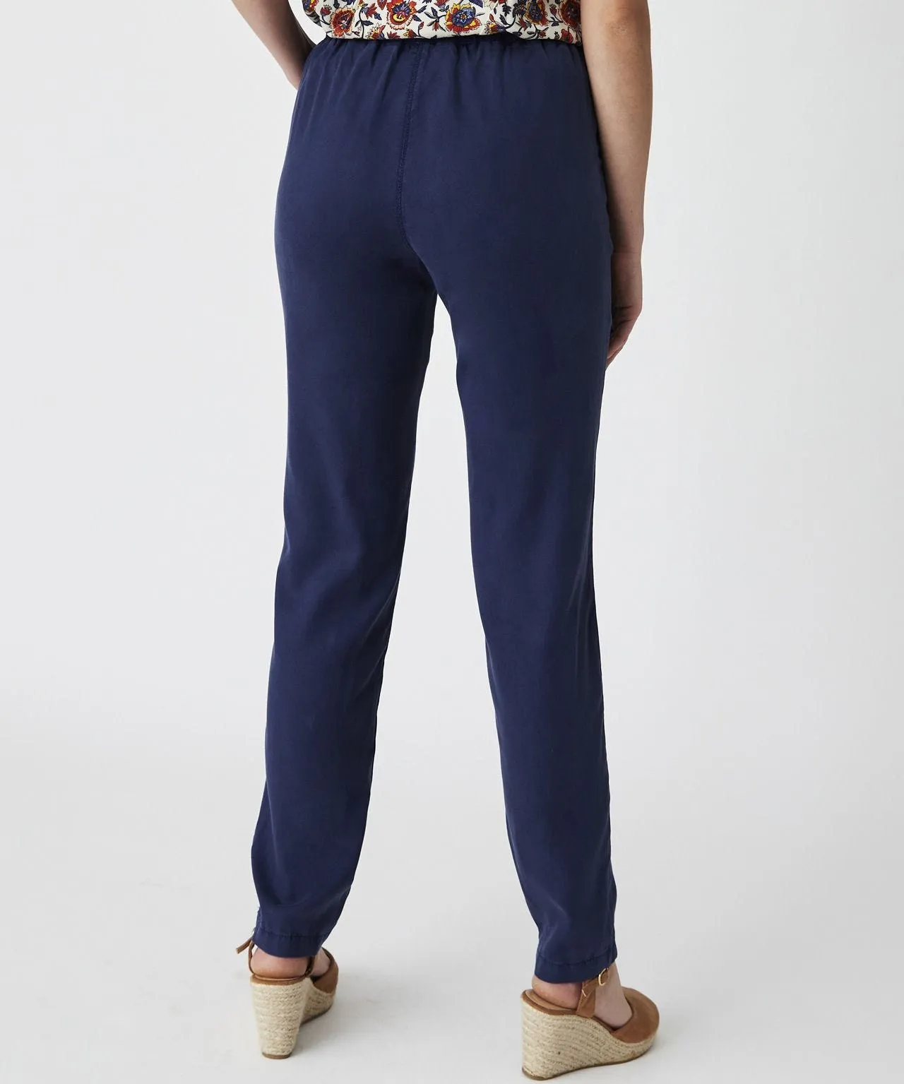 Lyocell Pull-on Trousers