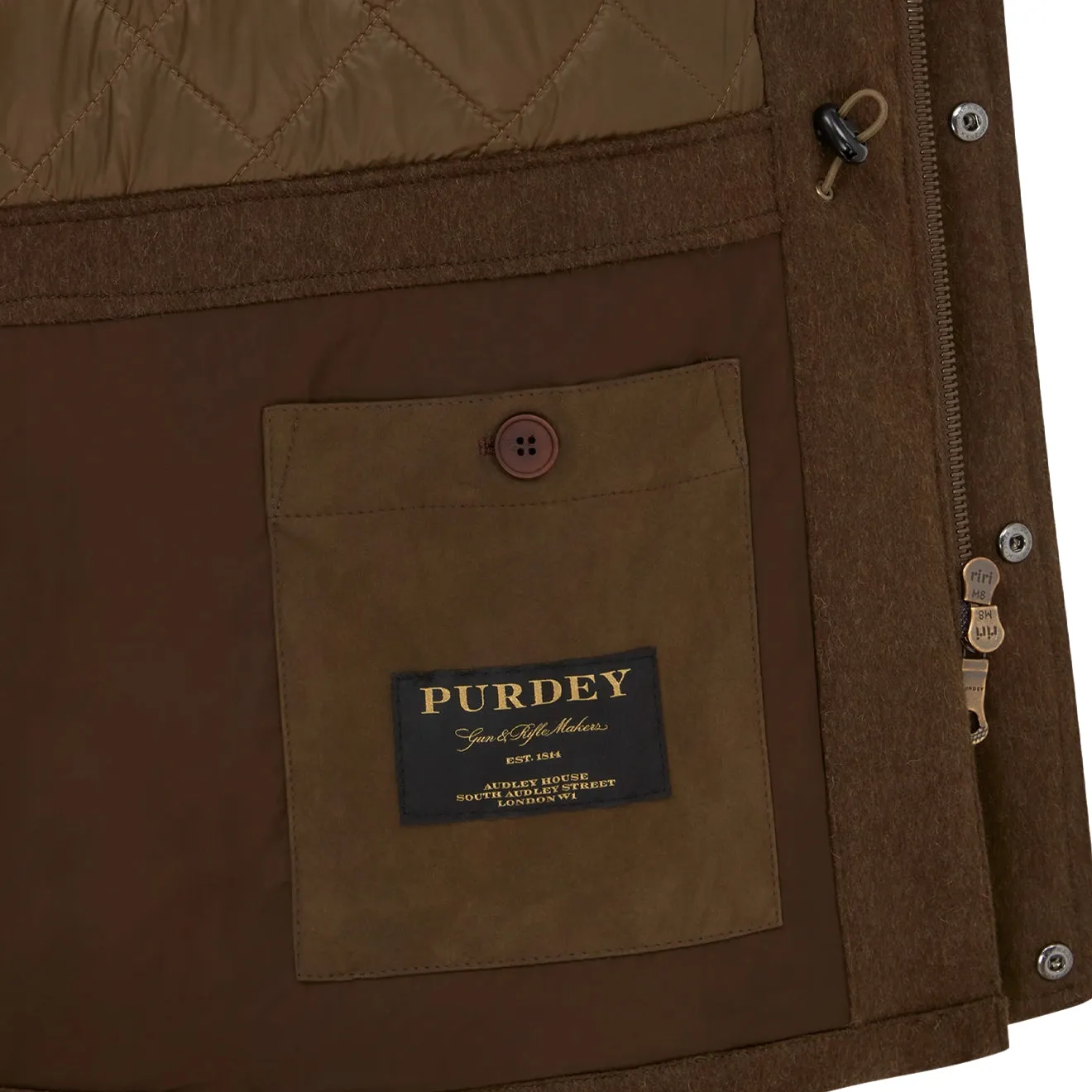 Purdey Loden Field Coat Raglan - Shop Now