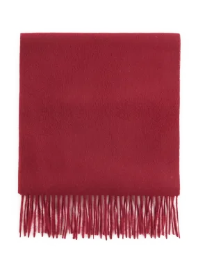 Red Cashmere Scarf - Season 1865