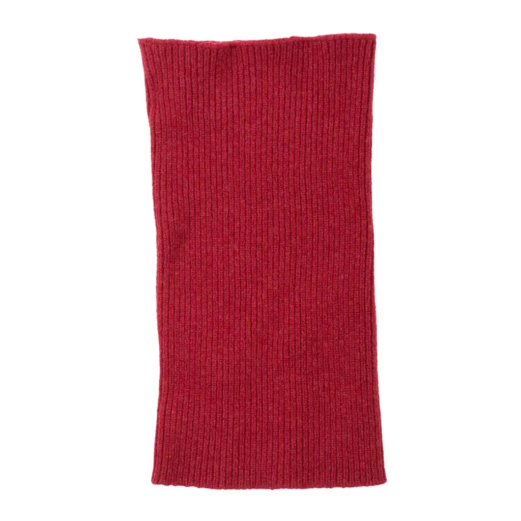 Red Lambswool Neckwarmer for Sale - Find it Now!