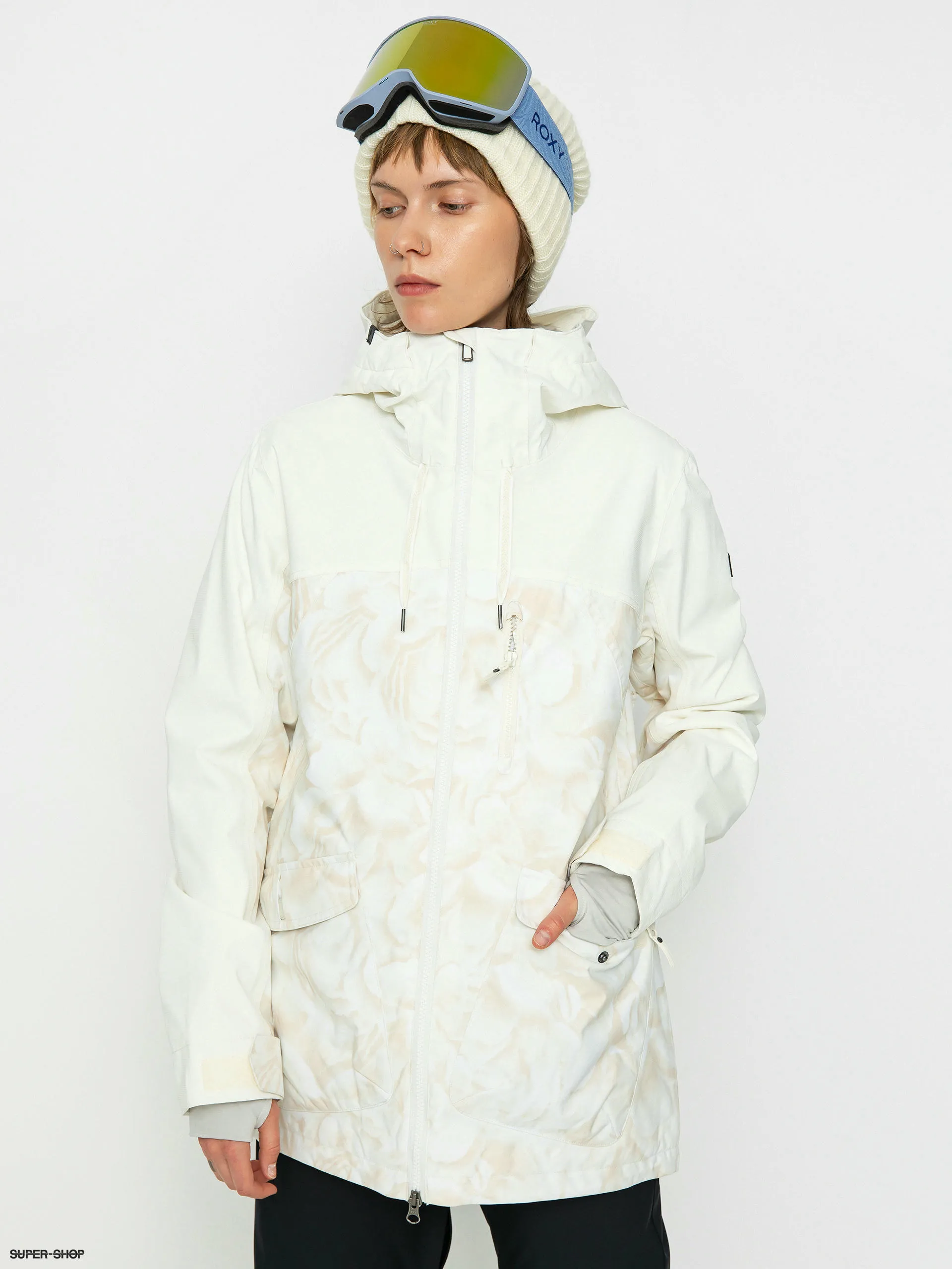 Roxy Snowboard Jacket Women's - Egret Glow