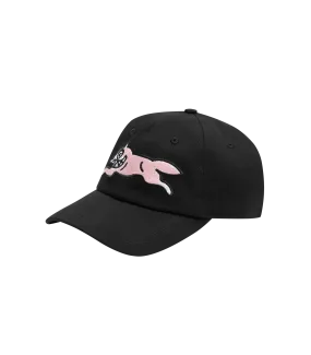 Black Running Dog Baseball Hat