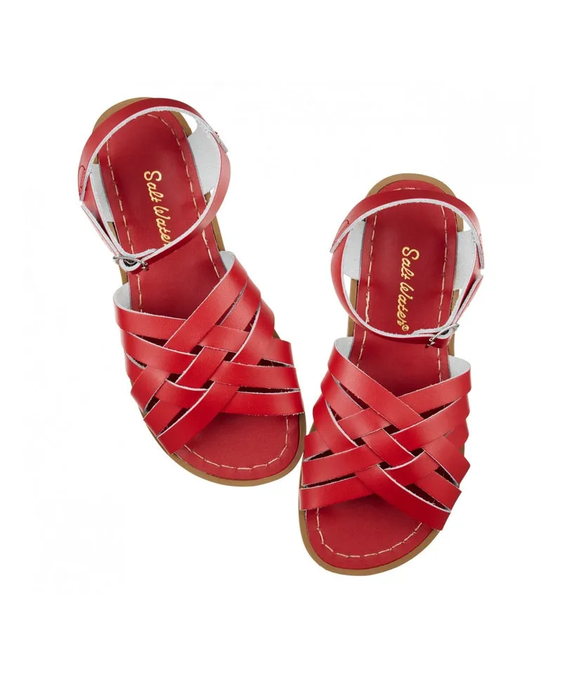 Saltwater Sandals Women's Retro Red - Size 8