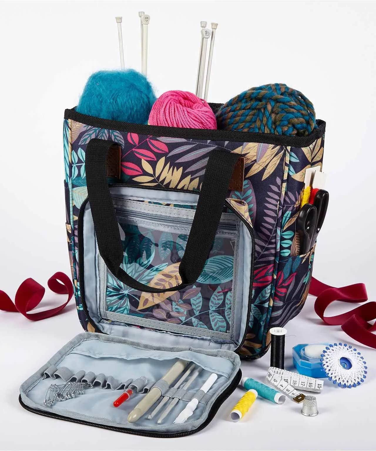 Chic Sewing Knitting Bag