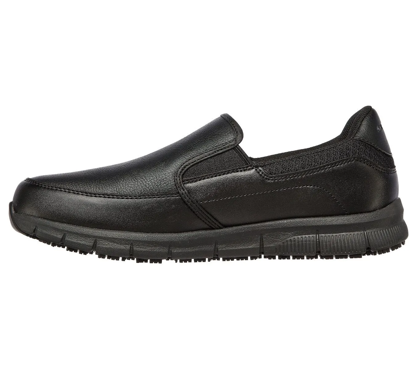 Skechers Nampa Groton Black Work Relaxed Shoes